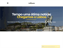 Tablet Screenshot of milenove.com.br